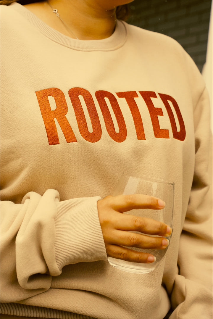 ROOTED Crewneck Sweatshirt  **Pre-Order